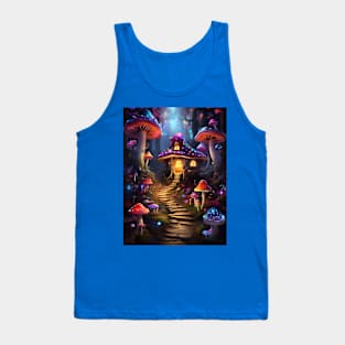 Mystical Magical Mushroom Forest Tank Top